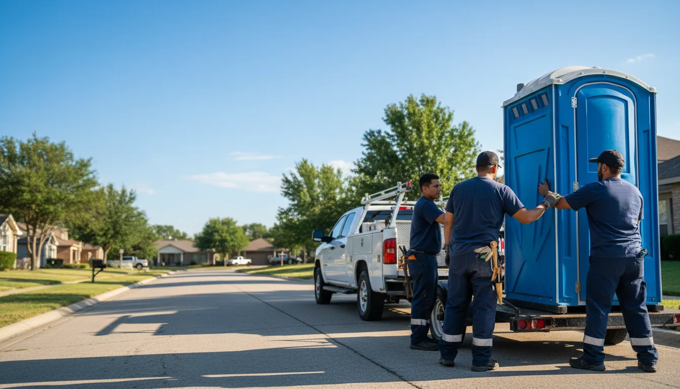 Portable Toilet Rental in Borger, TX near me